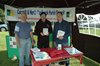 Cllrs Shepheard, Kelly & Masters at the Parish Council stand.